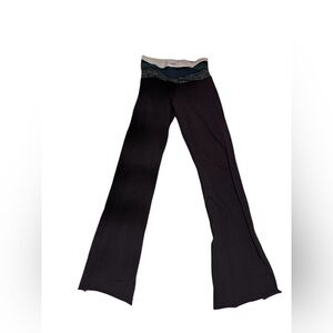 lululemon athletica Black Flared Leggings